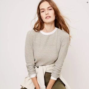 LOFT Puff Sleeve Sweater